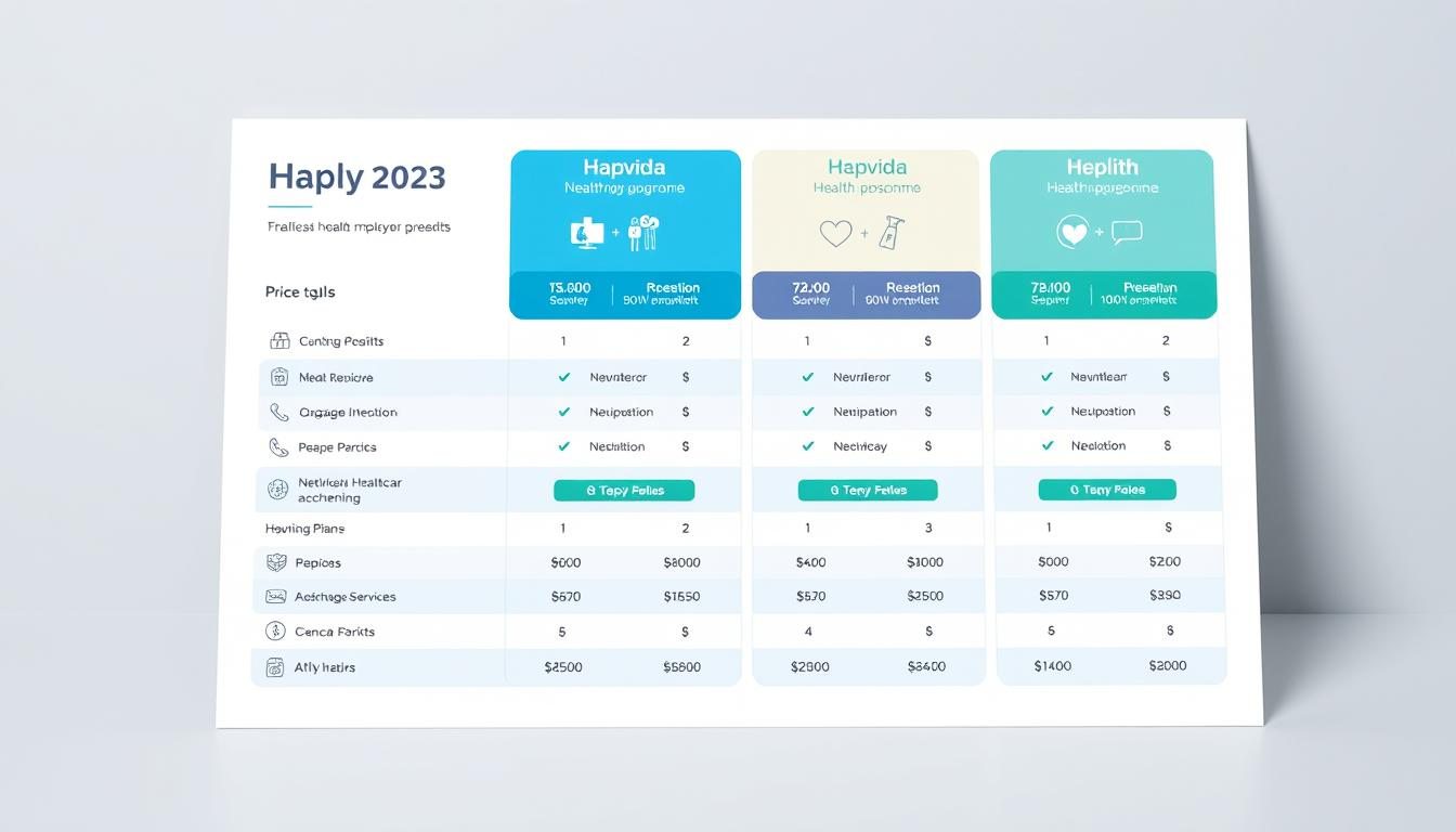 tabela de preços Hapvida 2023